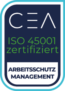 Logo ISO 45001 Arbeitsschutzmanagement